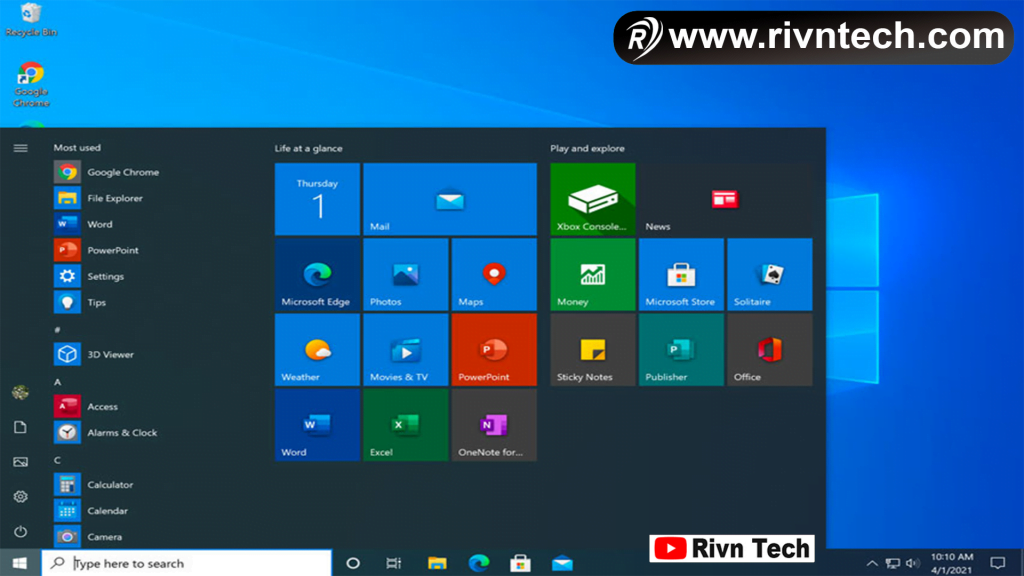 Windows 10 के Features