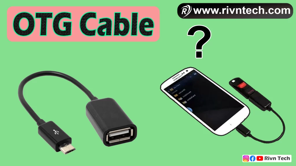 OTG cable kya hai - what is OTG in hindi