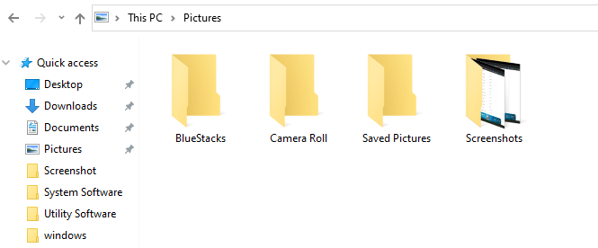 My Computer - Pictures - Screenshots - Computer में Screenshot कैसे ले