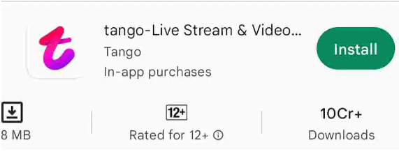 Ladkiyon se video calling par baat karne wala App - Tango