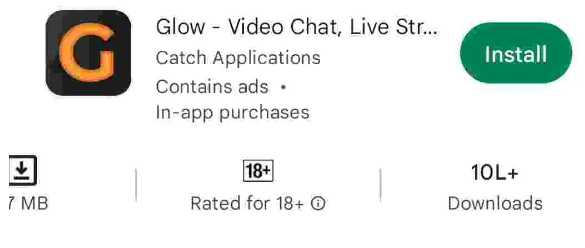 Glow - लड़कियों के साथ Free Video Calling बात करने वाले Apps - Glow App