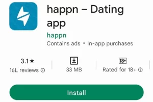 Happn - रात में लड़कियों से बात करने वाला ऐप