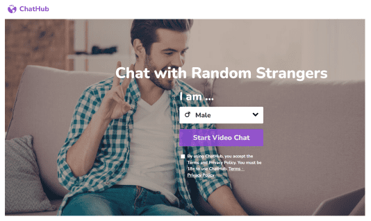ChatHub: Omegle Alternative - Free Random Video Chat