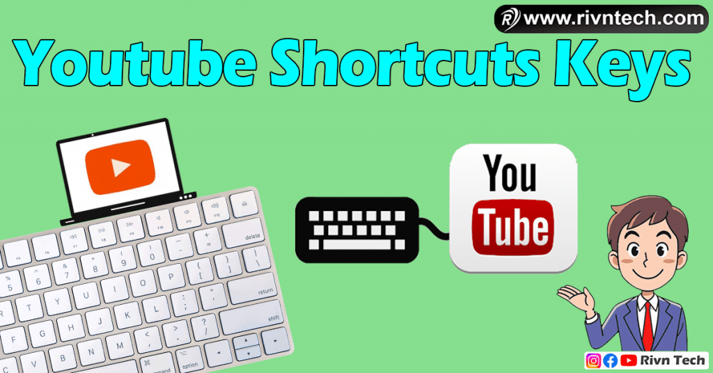 Youtube Shortcuts Keys in Hindi