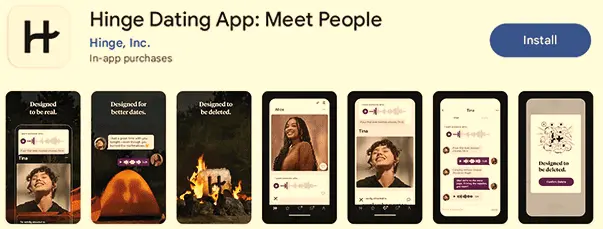 Hinge Dating App, Meet People