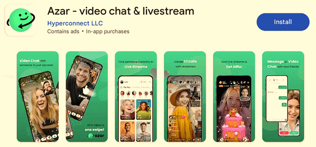 Azar Best Free video call app