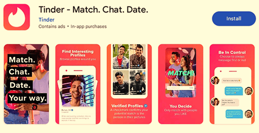 Tinder Best Free video call app