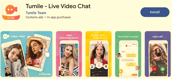 Tumile Live Video Chat