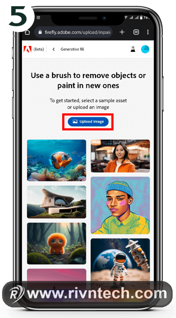 adobe firefly photo upload