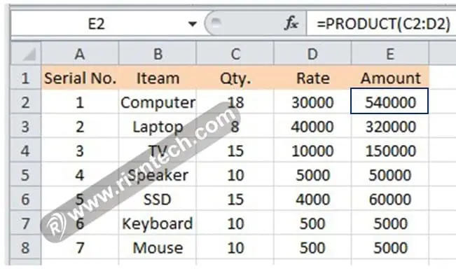 excel me formula kaise hataye