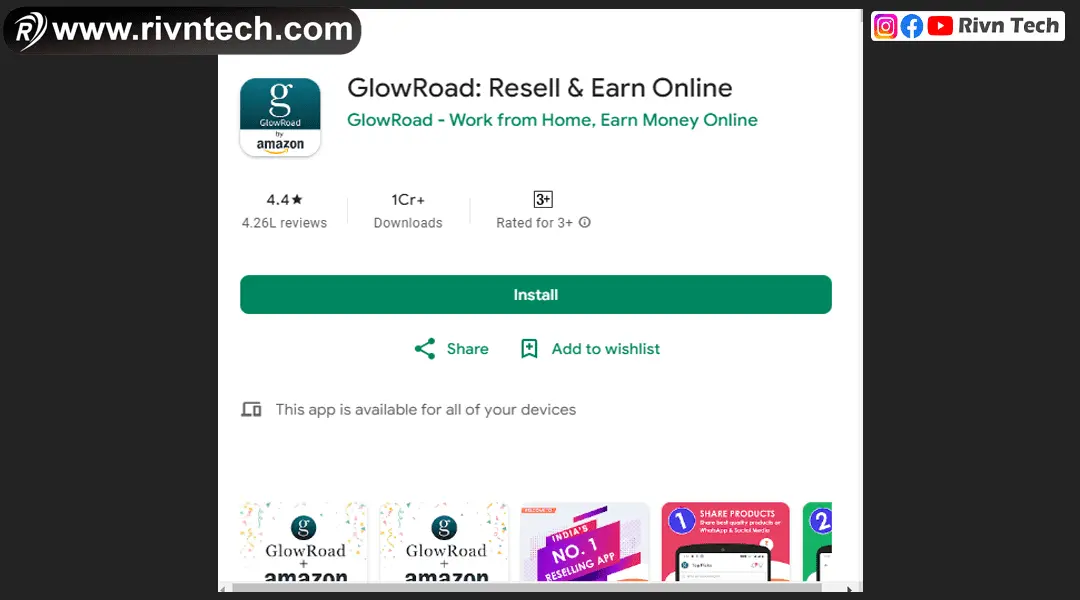 Glowroad App