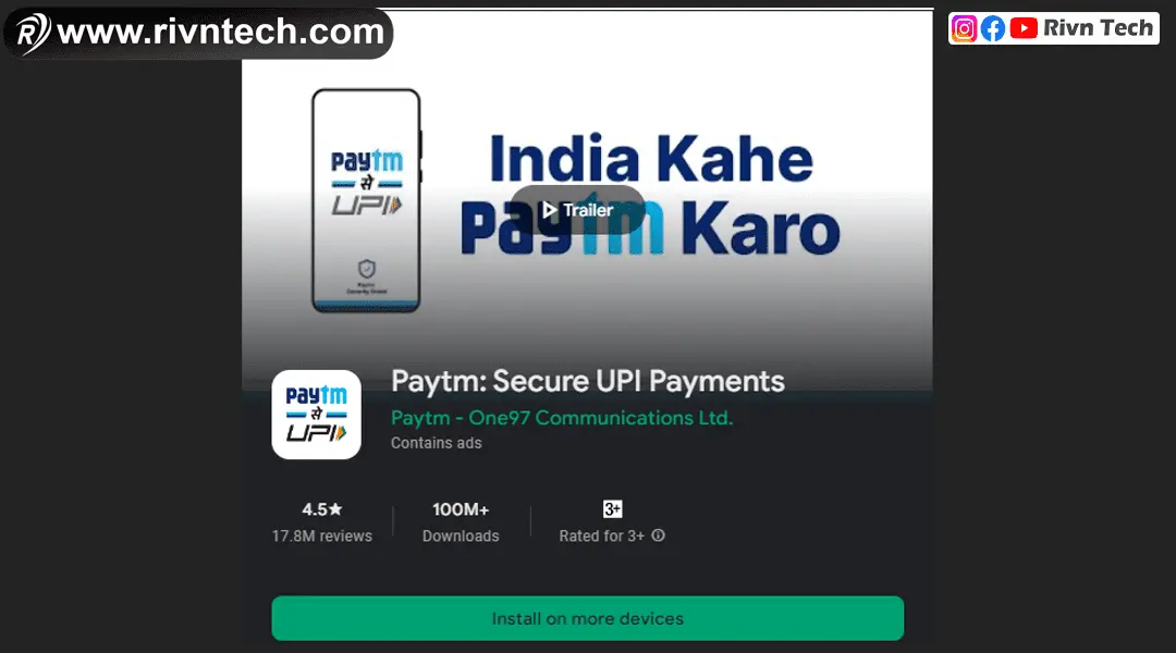 Paytm app