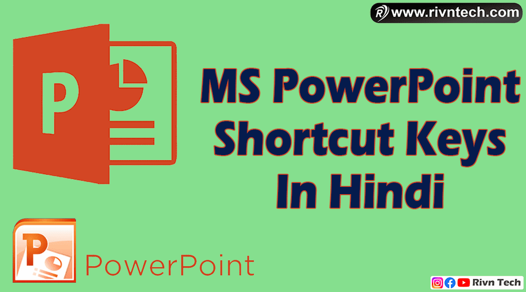 MS PowerPoint Shortcut Keys In Hindi