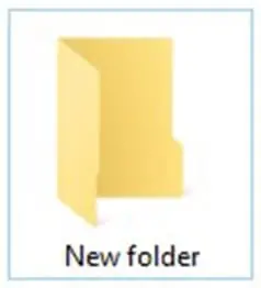 Create Nameless Folder