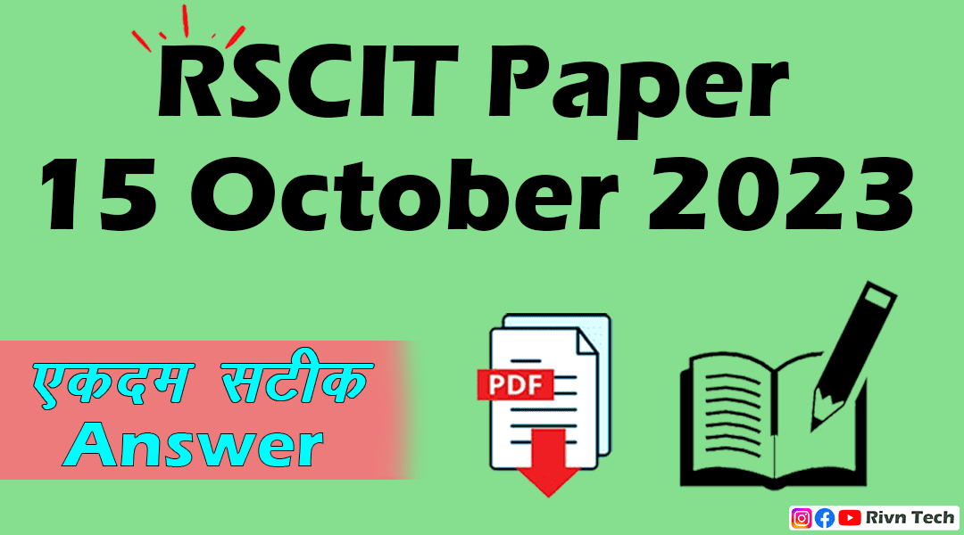 RSCIT Paper 15 October 2023