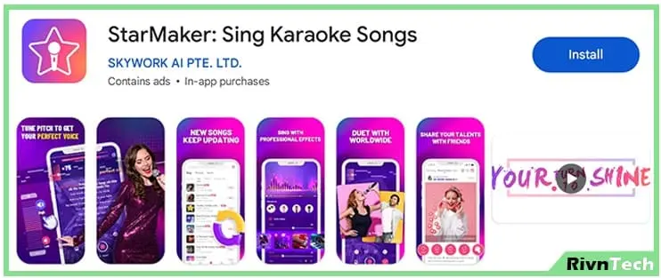 StarMaker - गाना बनाने वाला ऐप