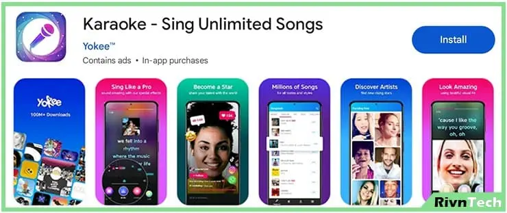 Karaoke - खुद का गाना बनाने वाला ऐप डाउनलोड करे
