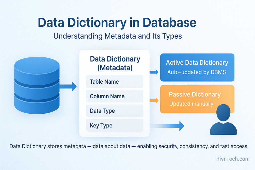Data Dictionary in Hindi